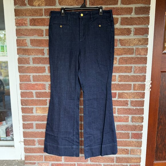 pilcro and the letterpress * superscript * size 32 * euc * wide leg bottoms * - Picture 1 of 10